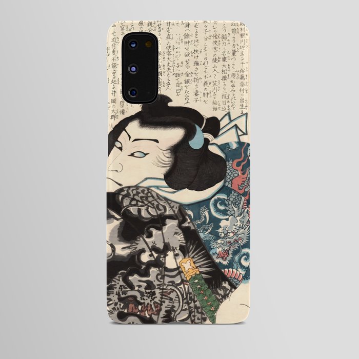 The Gangster Tomigoro (Utagawa Kunisada) Android Case