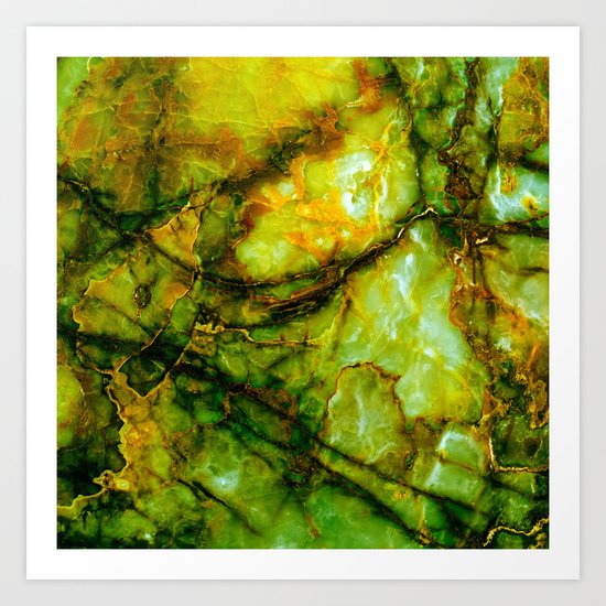 Marble Art Print