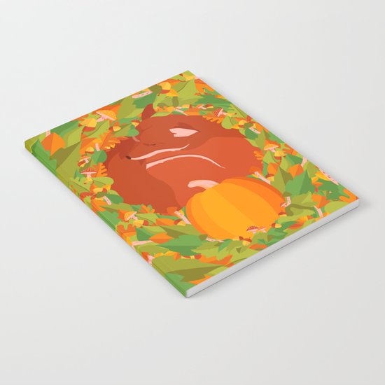 Mellow Autumn Notebook