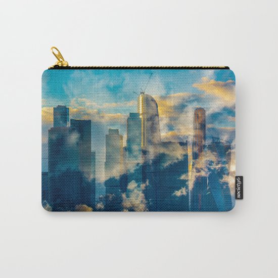 skyscrapers in the clouds Carry-All Pouch