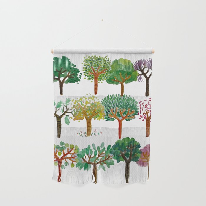 Tree backgound Wall Hanging