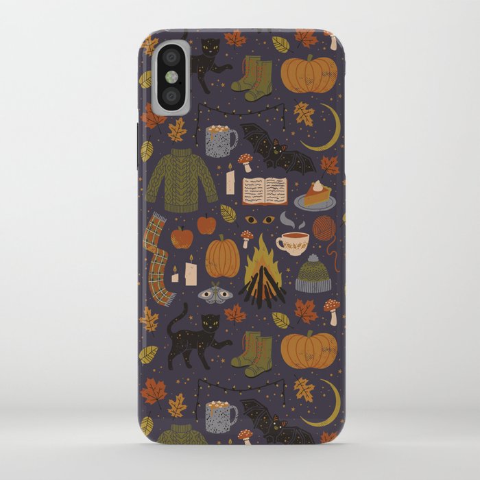 autumn nights iphone case
