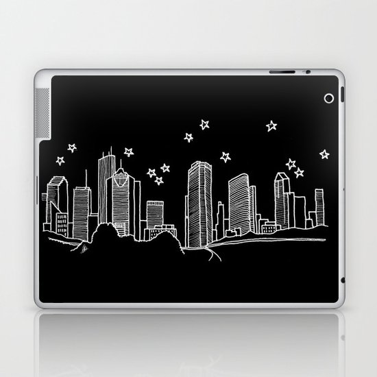 Houston, Texas City Skyline Laptop & iPad Skin