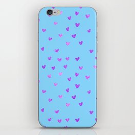 Little Shiny Hearts - Love iPhone Skin