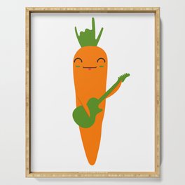 ROCK AND ROLL CARROT Serving Tray
