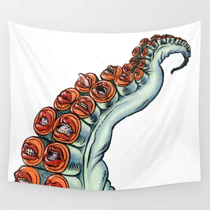 Dentacles Wall Tapestry