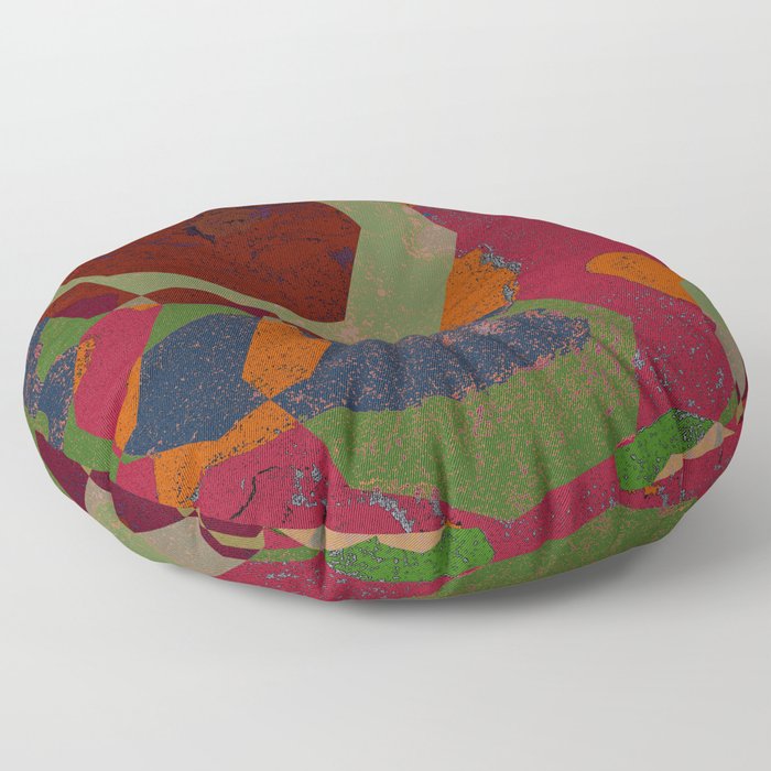 FIGURAL #COLORFUL Floor Pillow