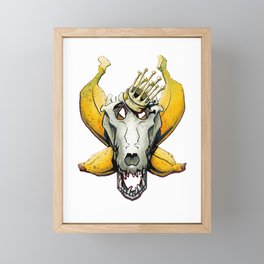 King K Rool Skull & Cross Bananas Framed Mini Art Print