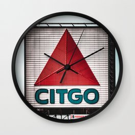Boston Citgo Sign Wall Clock