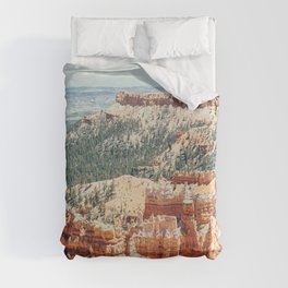 Bryce Canyon Hoodoo Cliffs in Utah - United States Travel Photo - Landscape Photography Duvet Cover