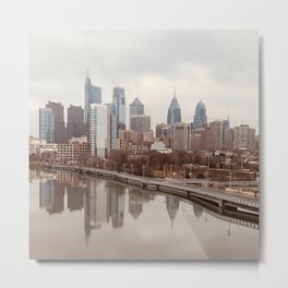 Philadelphia Skyline Metal Print