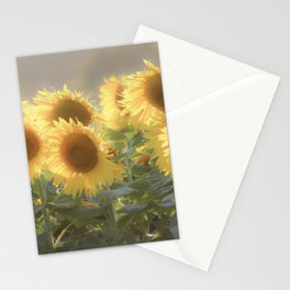 Sunflower Fields Tennessee Fine Art Photography Stationery Card