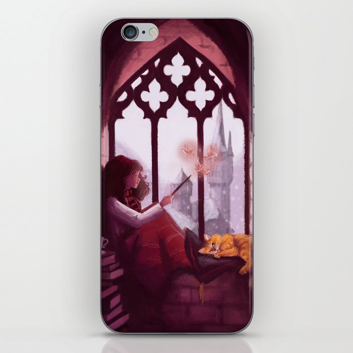 Hermione Reading iPhone Skin