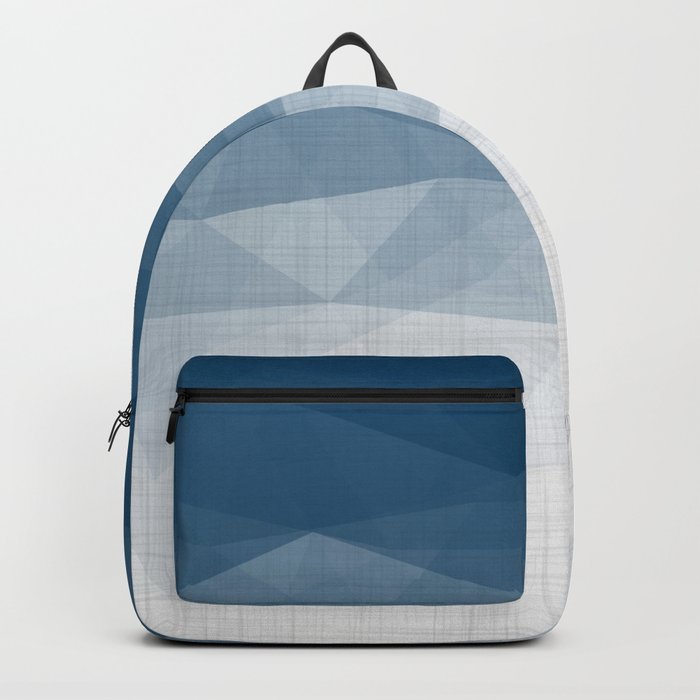 Imperial Topaz - Geometric Triangles Minimalism Backpack