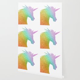 Rainbow Unicorn Wallpaper For Any Decor Style Society6