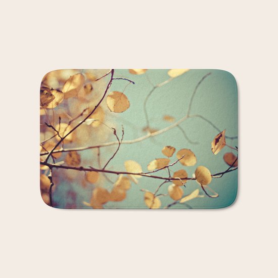 golden aspen Bath Mat