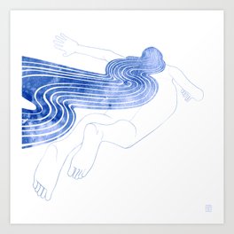 Water Nymph XLVII Art Print