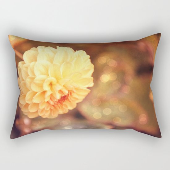 Autumn dahlia Rectangular Pillow