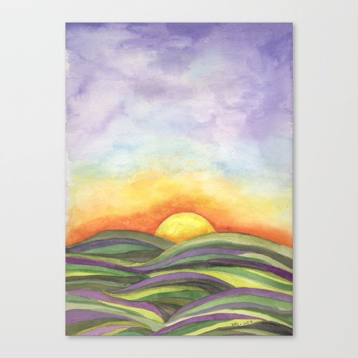 Sunrise, Sunset Canvas Print