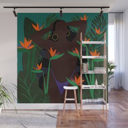 AdzifWay to Paradise Wall Mural Multicolored 