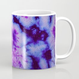Tie Dye in Blue and Purple Coffee Mug