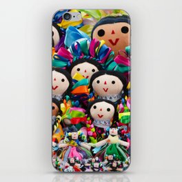 Traditional Mexican dolls iPhone Skin