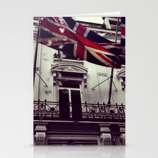 Raise the flag Stationery Cards