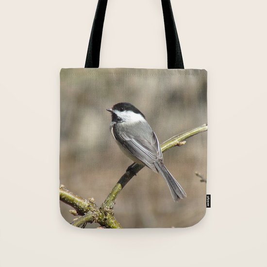 Chickadee Tote Bag