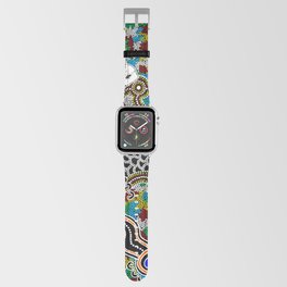 Authentic Aboriginal Art - 4 Apple Watch Band