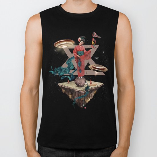 fly away Biker Tank