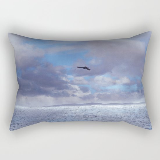Pastel vibes 42 - El vuelo II Rectangular Pillow