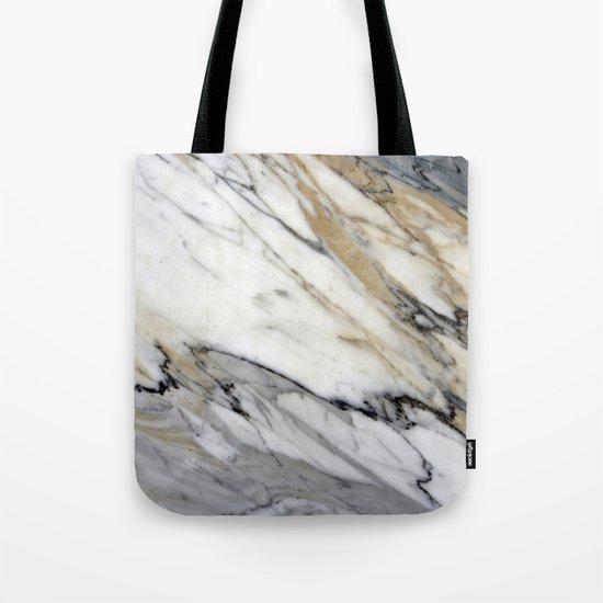 Calacatta Marble Tote Bag