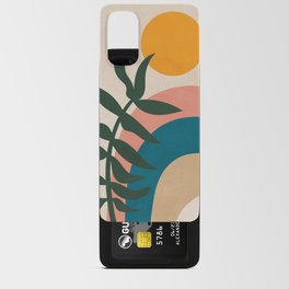 Abstract Geometric Nordic Rainbow Android Card Case