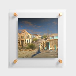 Ghost Town Floating Acrylic Print