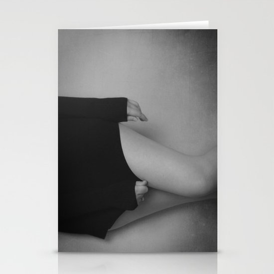a simple black & white Stationery Cards