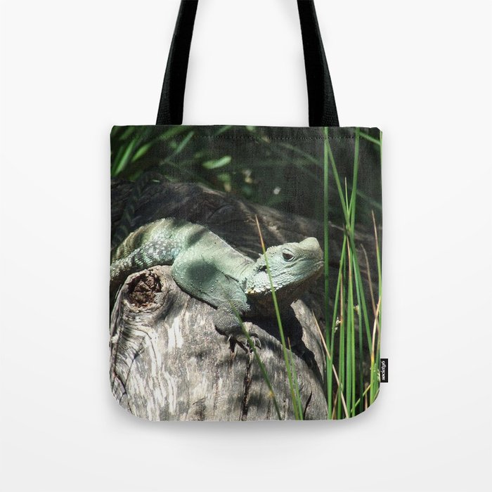 Green Lizard - The Adelaide Zoo Tote Bag