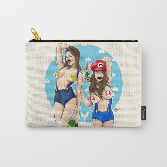 We're Here to Clean Your Pipes Carry-All Pouch