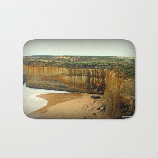 Gigantic limestone Cliffs Bath Mat