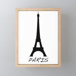 Eiffel Tower Paris Framed Mini Art Print