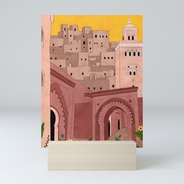 Marrakesh Illustration Mini Art Print