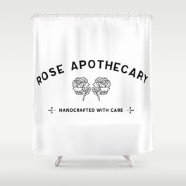 Rose Apothecary Shower Curtain