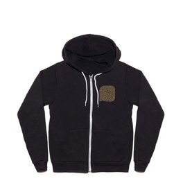 One Hundred-Leaved Plant #6 Zip Hoodie
