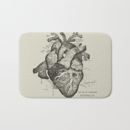 Restless Heart Bath Mat