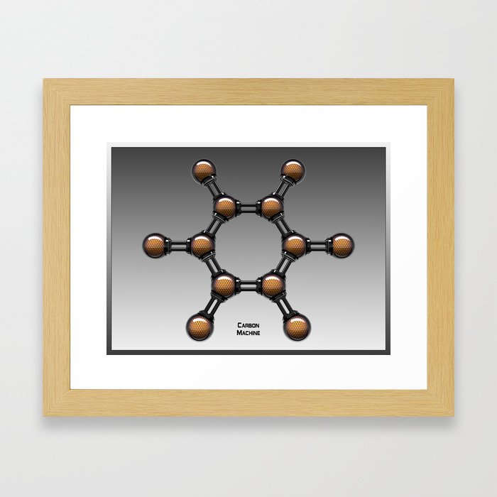 Carbon Machine Framed Art Print