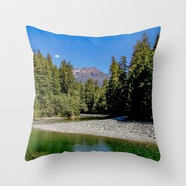 Alone in Nature Throw Pillow