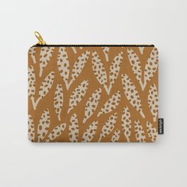 Tiny Patterned Leaves #1 Carry-All Pouch