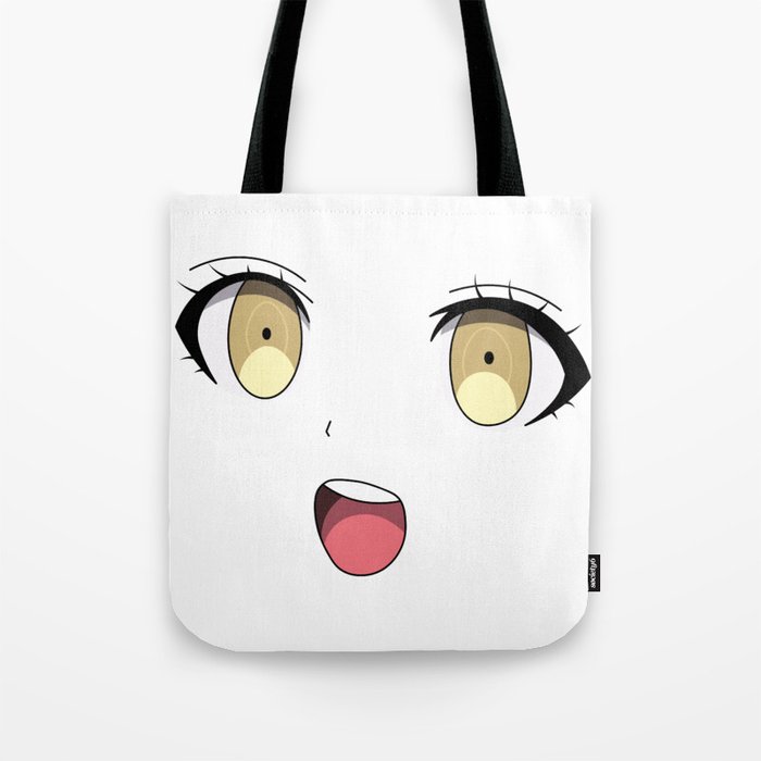 Anime Face Tote Bag