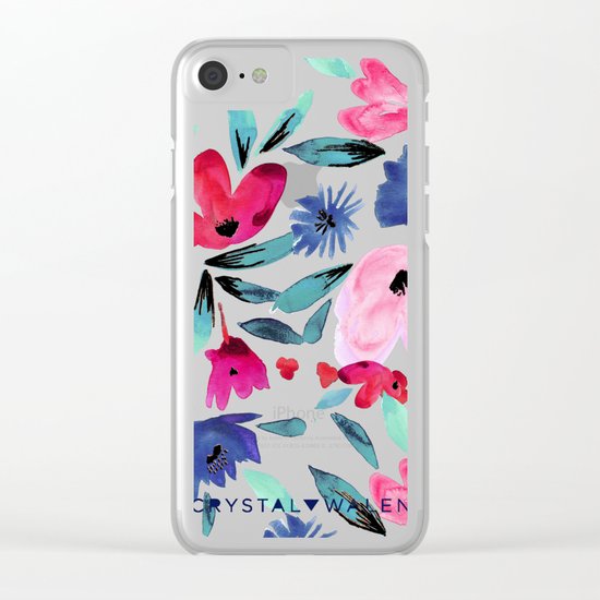 LeiLani Flower Clear iPhone Case