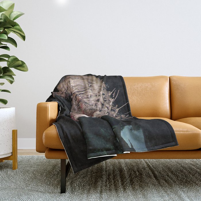 Indominus Rex Throw Blanket