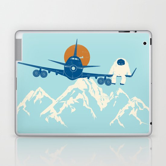 Hitchin' a Ride Laptop & iPad Skin